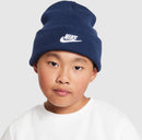 NIKE K NK PEAK BEANIE TC FUT Caps NIKE 410 MIDNIGHT NAVY/MIDNIGHT NAV -