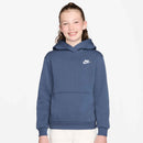NIKE K NSW CLUB FLC HDY LBR Freizeitpullover NIKE NAVY/BLUE/ORANGE XS