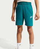 NIKE K NSW CLUB KNIT SHORT 6IN LBR Freizeithosen NIKE BRIGHT SPRUCE/WHITE XS