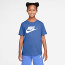 NIKE K NSW TEE FUTURA HBR Freizeitpullover NIKE MIDNIGHT NAVY/HYPER CRIMSON XS