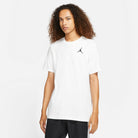NIKE M J JUMPMAN EMB SS CREW Freizeitshirts /-hemden NIKE WHITE/BLACK M