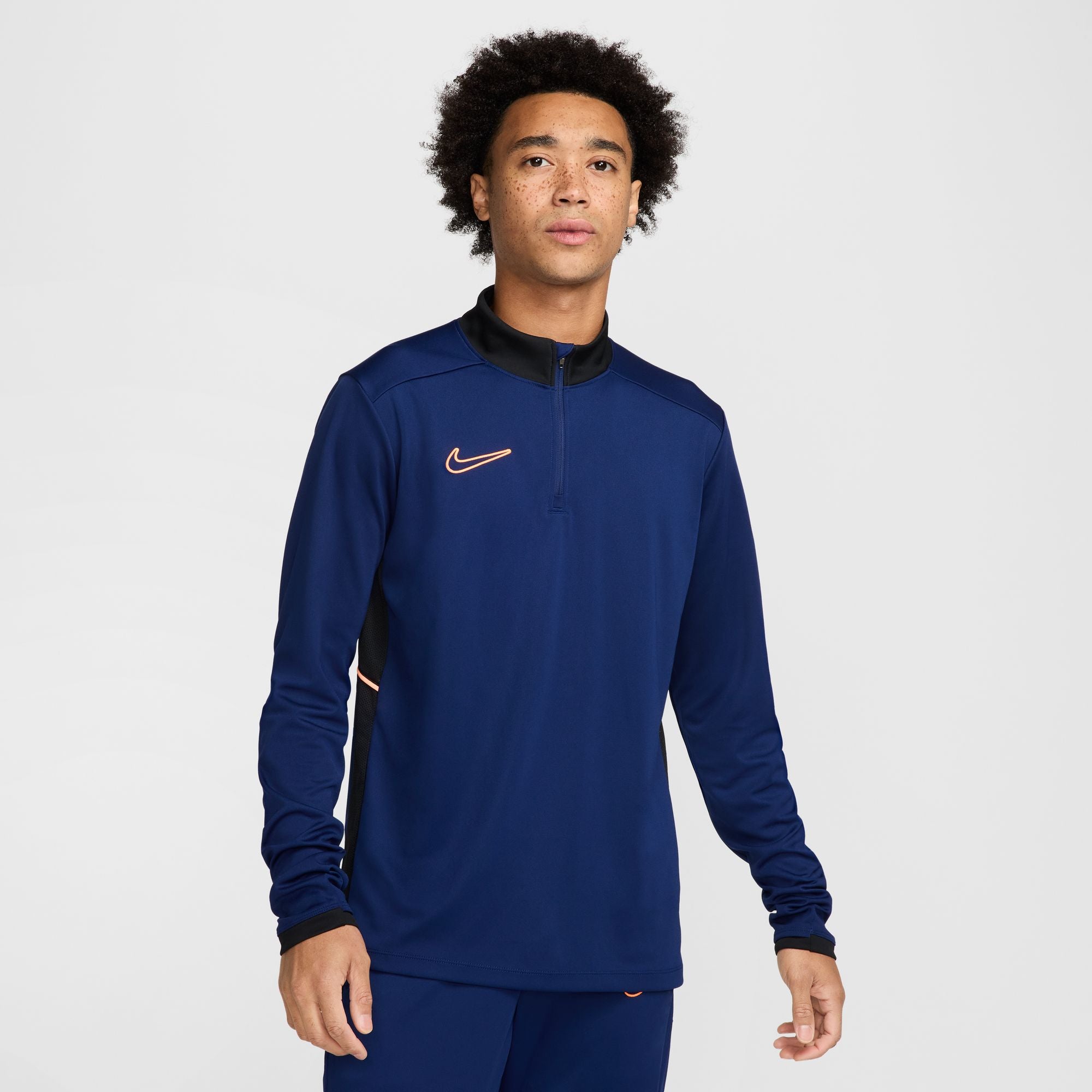 NIKE M NK DF ACD25 DRIL TOP BR 492 BLUE VOID/BLACK/ORANGE PUL Fanartikel NIKE 492 BLUE VOID/BLACK/ORANGE PUL S