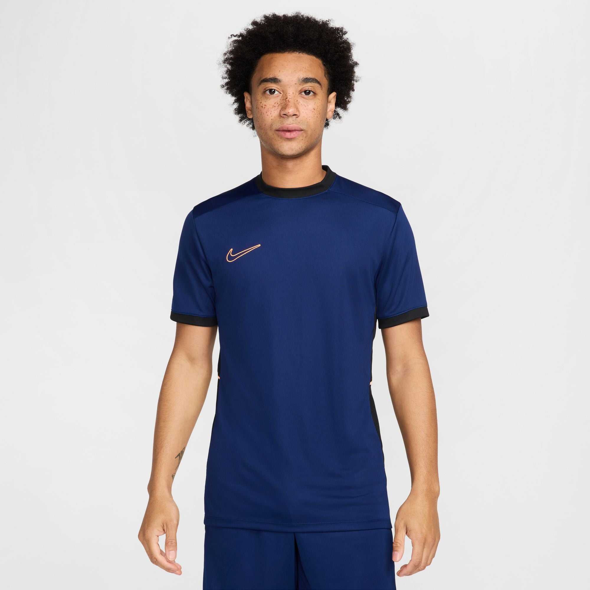 NIKE M NK DF ACD25 SS TOP BR 492 BLUE VOID/BLACK/ORANGE PUL Fanartikel NIKE 492 BLUE VOID/BLACK/ORANGE PUL S