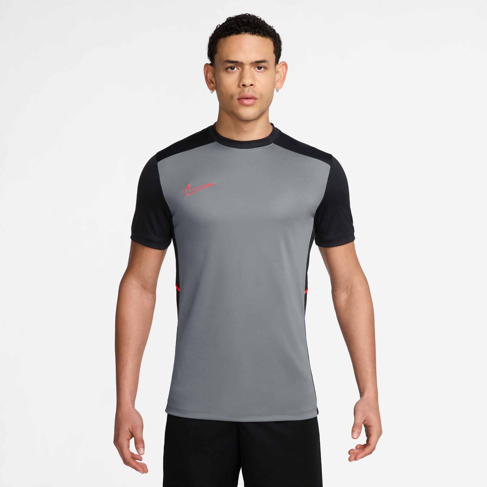 NIKE M NK DF ACD25 SS TOP BR 492 BLUE VOID/BLACK/ORANGE PUL Fanartikel NIKE CARBON HEATHER/COOL GREY/WHITE S