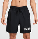 NIKE M NK DF FORM 7IN UL SHORT SWOO 010 BLACK/WHITE Trainingshosen & Jogginghosen NIKE 010 BLACK/WHITE S