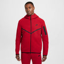 NIKE M NK TCH FLC FZ WR HOODIE Trainingsjacken NIKE GYM RED/BLACK S