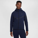 NIKE M NK TCH FLC FZ WR HOODIE Trainingsjacken NIKE OBSIDIAN/UNIVERSITY GOLD S