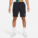 NIKE M NKCT DF ADVTG SHORT 9IN Tennishosen NIKE BLACK/BLACK/WHITE S
