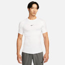 NIKE M NP DF TIGHT TOP SS Trainingsshirts NIKE WHITE/BLACK S