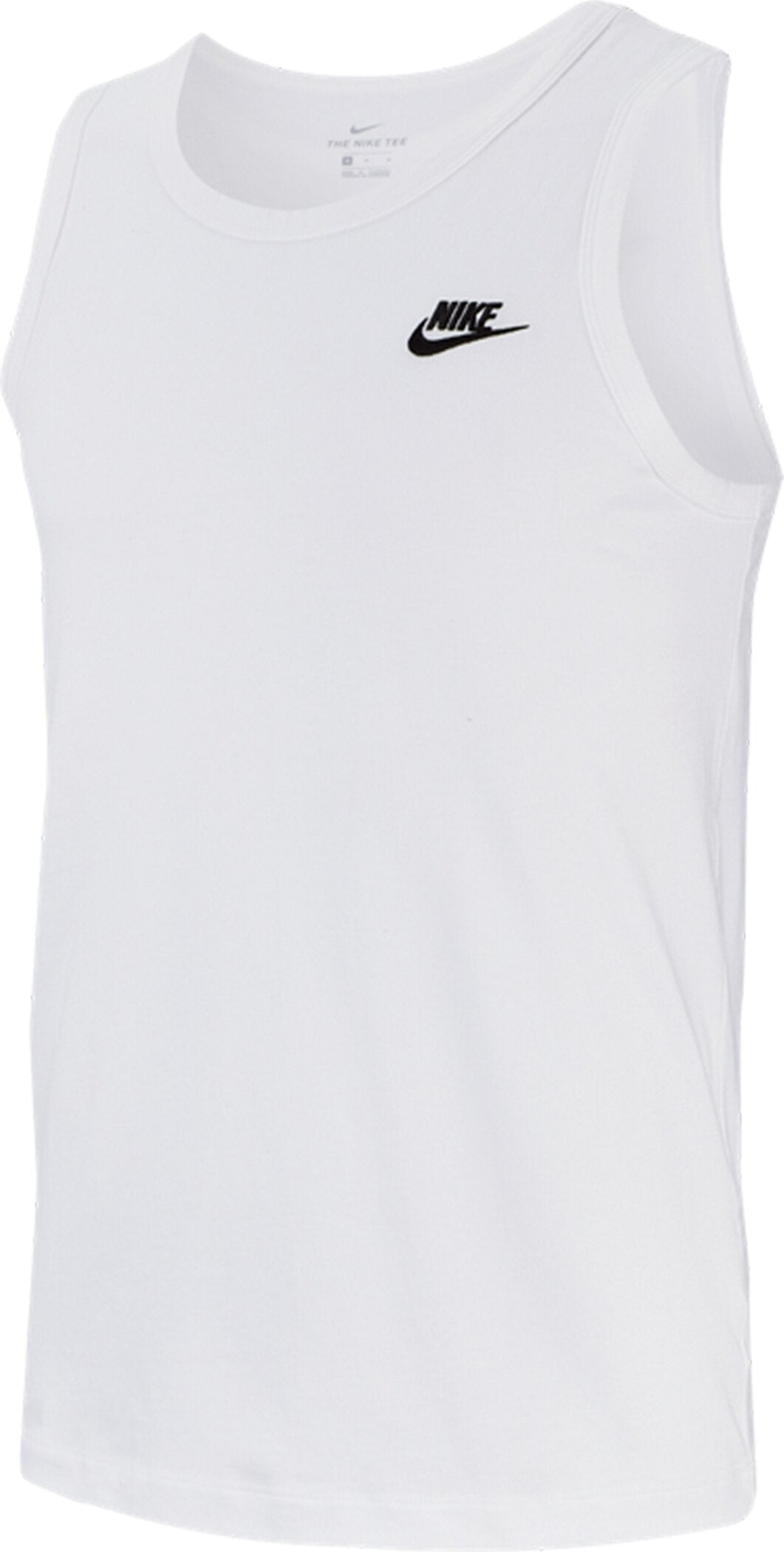 NIKE M NSW CLUB - TANK Freizeitshirts /-hemden NIKE WHITE/BLACK S