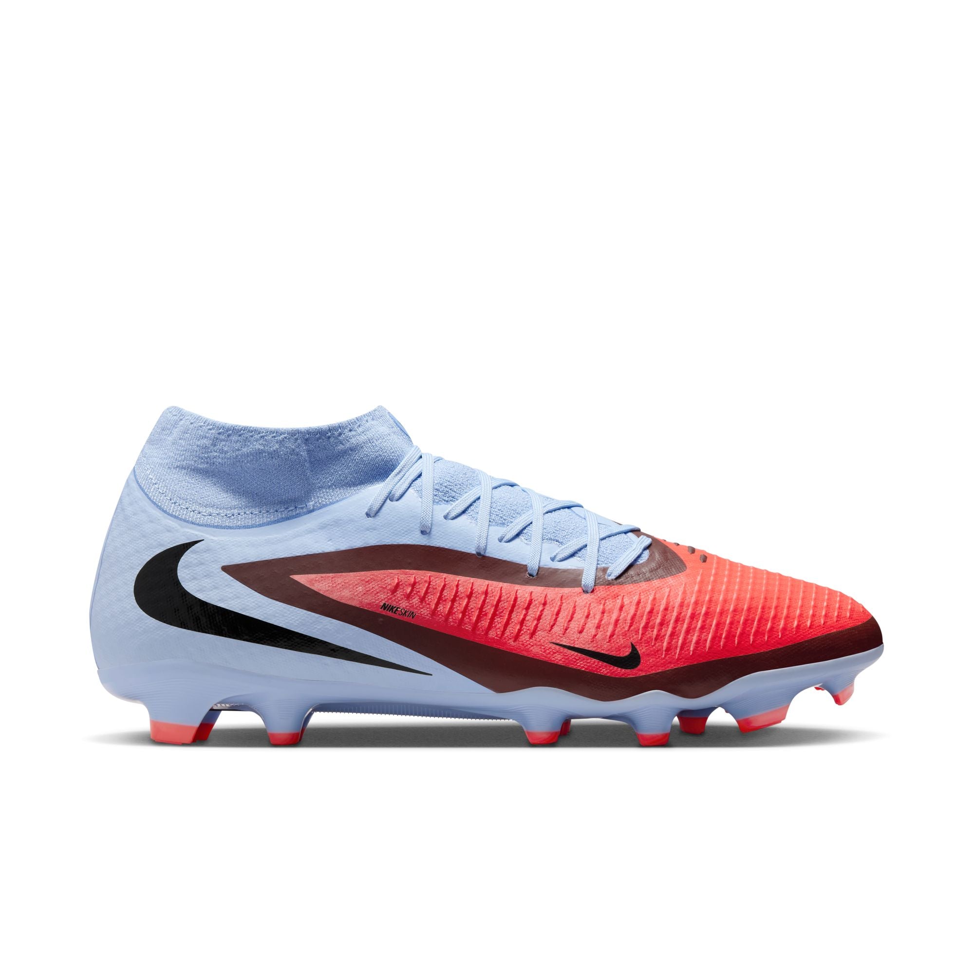 NIKE PHANTOM 360 DF ACAD FG/MG Naturrasen NIKE MIDNIGHT NAVY/VOLT-BALTIC BLUE 39