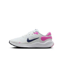 NIKE NIKE REVOLUTION 7 (GS) Neutral NIKE WHITE/MIDNIGHT NAVY-PLAYFU 34