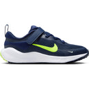 NIKE NIKE REVOLUTION 7 (PSV) NIKE OBSIDIAN MIST/BLACK-POISON GRE 28
