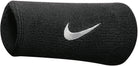 NIKE SWOOSH DOUBLEWIDE WRISTBANDS Tenniszubehör NIKE 261 BLACK/WHITE -