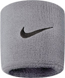 NIKE NIKE SWOOSH WRISTBANDS Fußballzubehör NIKE 1307 GREY HEATHER/BLACK -
