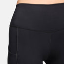 NIKE W NK DF ONE HR 8IN PKT SHORT 010 BLACK/BLACK Trainingshosen & Jogginghosen NIKE