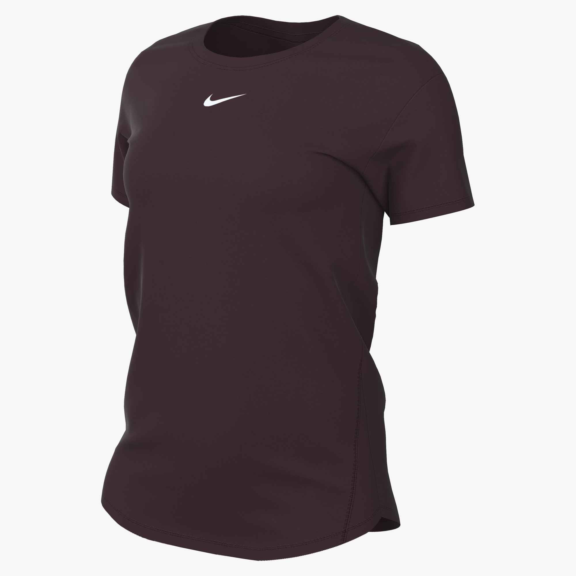 NIKE W NK ONE CLASSIC DF SS TOP WT Trainingsshirts NIKE BURGUNDY CRUSH XS