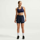 NIKE W NK ONE DF HR 3IN 2N1 DAMEN SOMMERHOSE Trainingshosen & Jogginghosen NIKE MIDNIGHT NAVY/HYPER CRIMSON XS