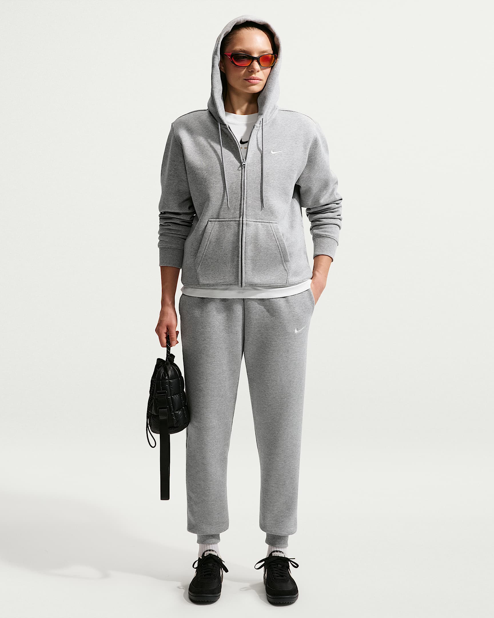 NIKE W NK STDO FLC MW STD FZ HDY Freizeitpullover NIKE