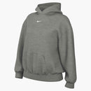NIKE W NK STDO FLC MW STD PO HDY Freizeitpullover NIKE DK GREY HEATHER/SAIL XS