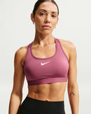 NIKE W NK SWSH MED SPT BRA