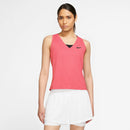 NIKE W NKCT DF VCTRY TANK Tennisoberteile NIKE SEA CORAL/BLACK XS