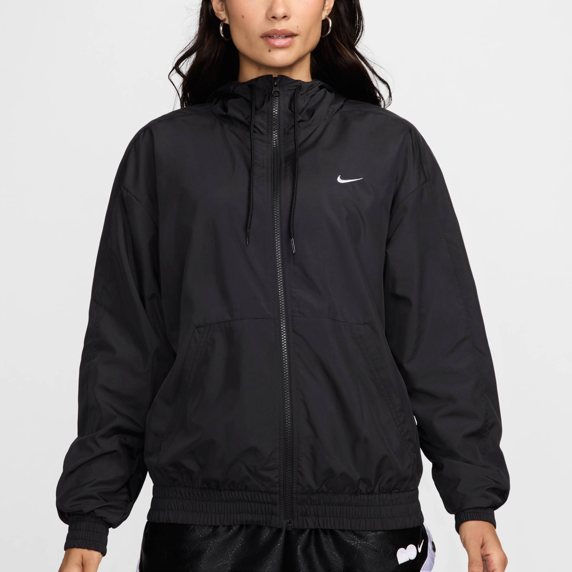 NIKE W NSW ESSNTL UV WVN JKT HD Trainingsjacken NIKE