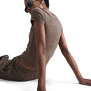 NIKE W NSW NK CHLL KNT MD CRP Freizeitshirts /-blusen NIKE