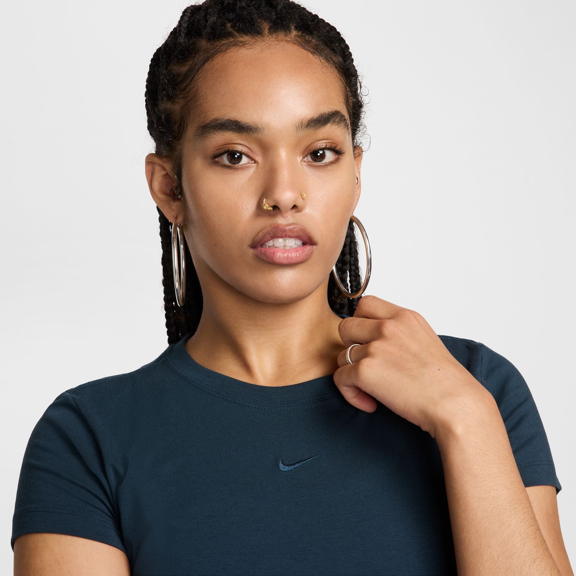 NIKE W NSW NK CHLL KNT MD CRP Freizeitshirts /-blusen NIKE