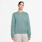 NIKE W NSW PHNX FLC STD CREW Freizeitpullover NIKE BLACK/LEGEND BLUE/LEGEND BLUE XS