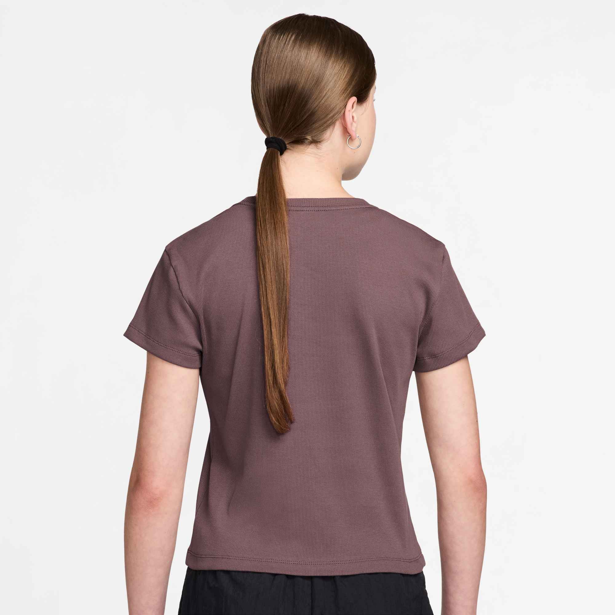 NIKE W NSW RIB TGHT SS TEE Trainingsshirts NIKE