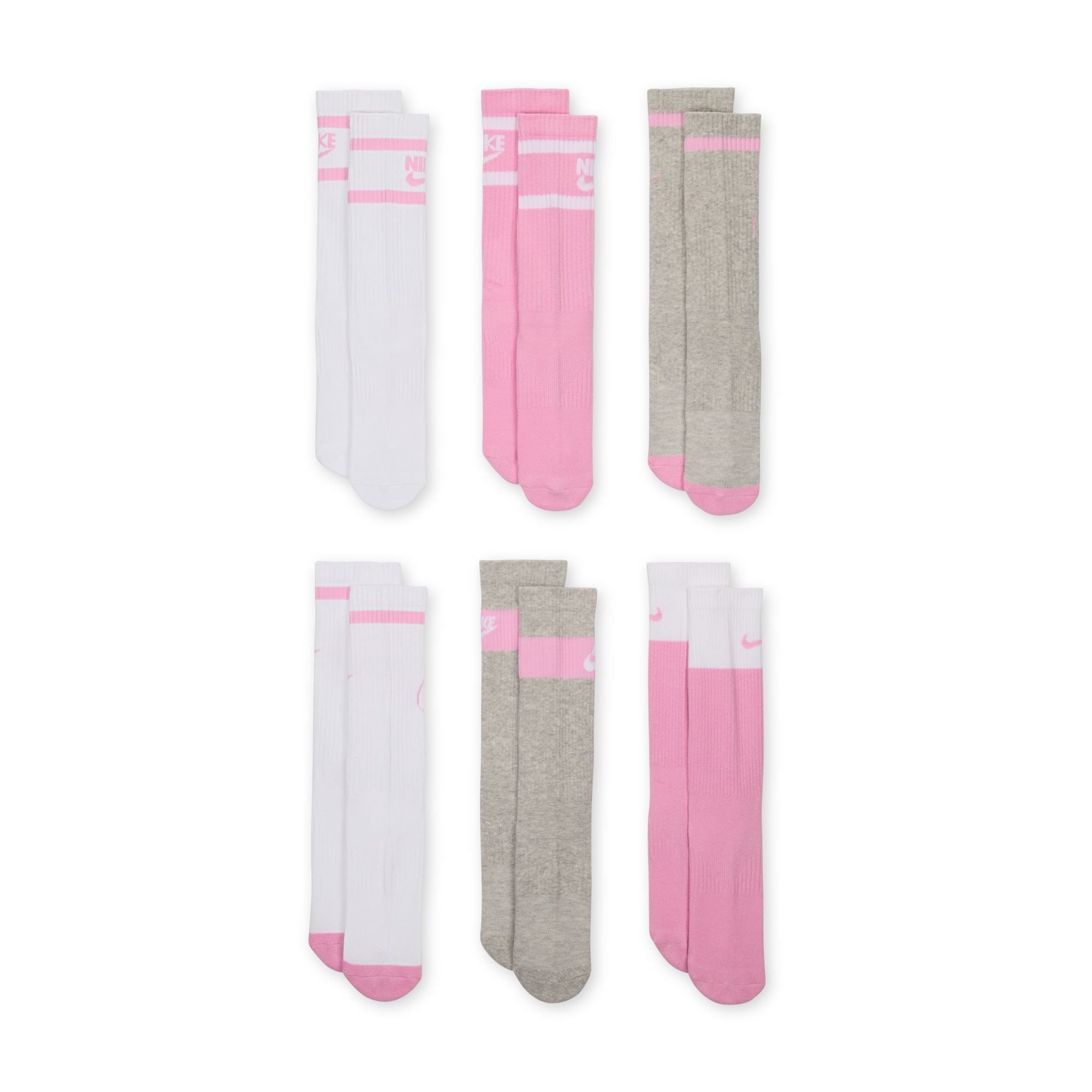 NIKE Y NK ED CSH CREW 6P - 144 GFX2 Socken NIKE