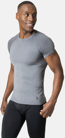 ODLO BL TOP crew neck s/s PERFORMAN ODLO 15700 grey melange M
