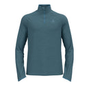 ODLO Herren Midlayer 1/2 zip MILLENNIUM EL Laufshirts ODLO 21096 provincial blue melange S