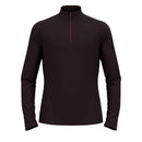 ODLO Mid layer 1/2 zip ESSENTIALS C Skifleece ODLO 30911 fudge melange S