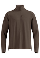 ODLO GRID FLEECE Fleecejacken & Pullover ODLO Brown Granite S