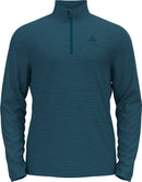 ODLO Mid layer 1/2 zip ROY Skifleece ODLO 21062 saxony blue - deep dive L
