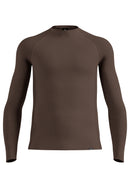 ODLO SEAMLESS PERFORMANCE WOOL ODLO Brown Granite S