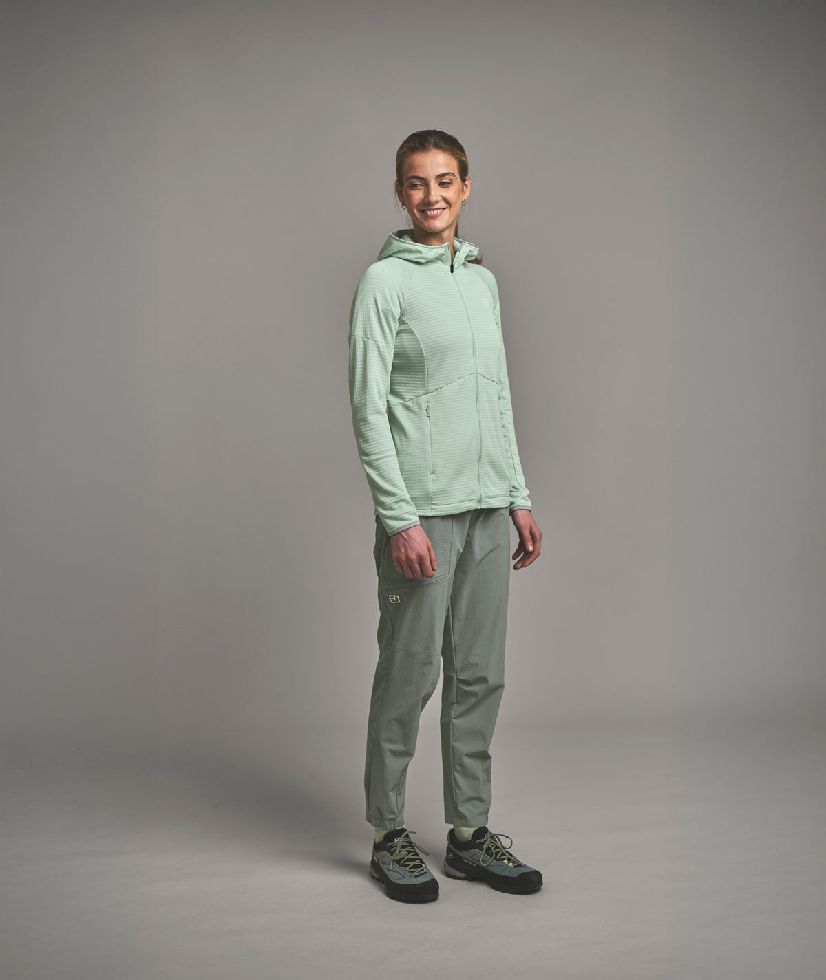 ORTOVOX FLEECE LIGHT GRID HOODY W Fleecejacken & Pullover ORTOVOX