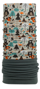 P.A.C. PAC Kids Recycled Fleece Schals P.A.C. Fox & Bear -