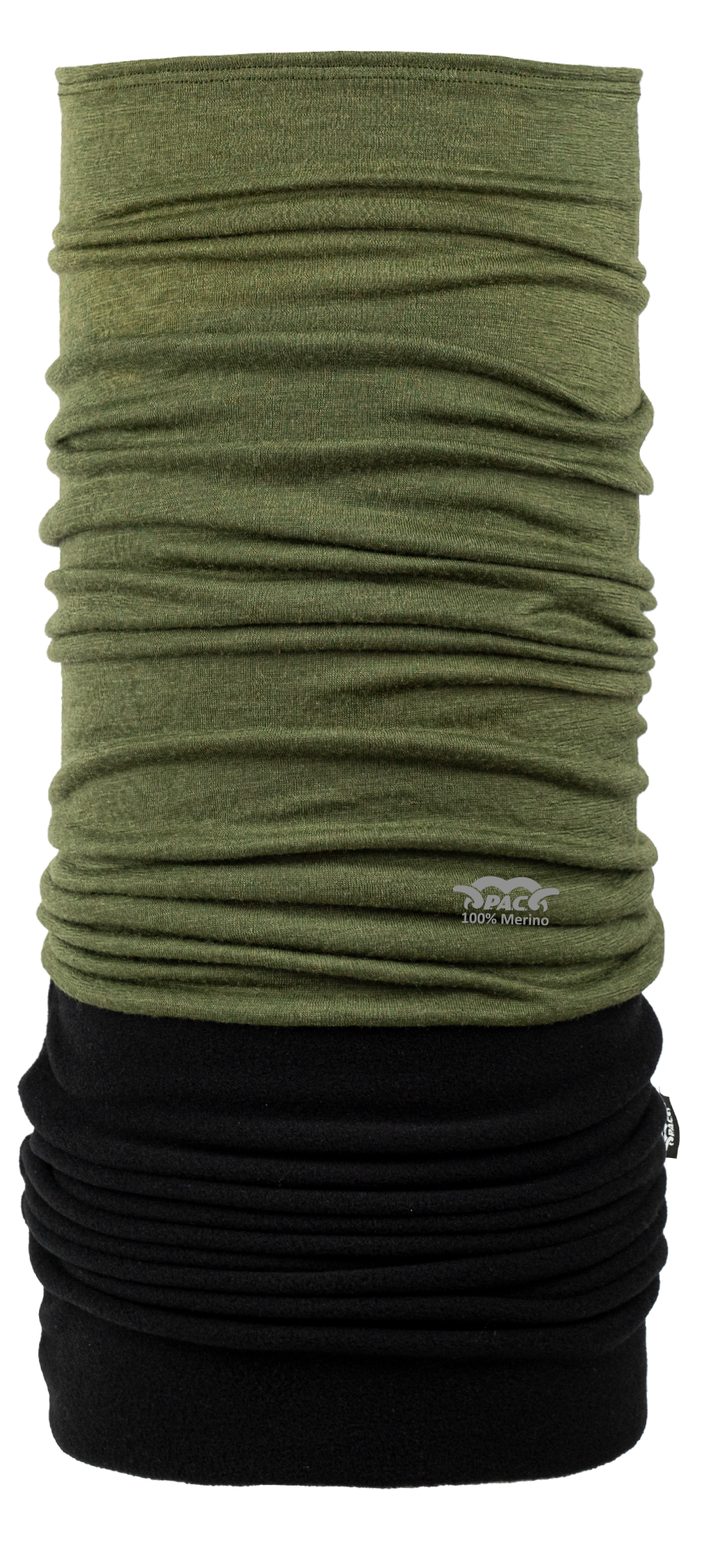 P.A.C. PAC Merino Fleece Schals P.A.C. Olive -