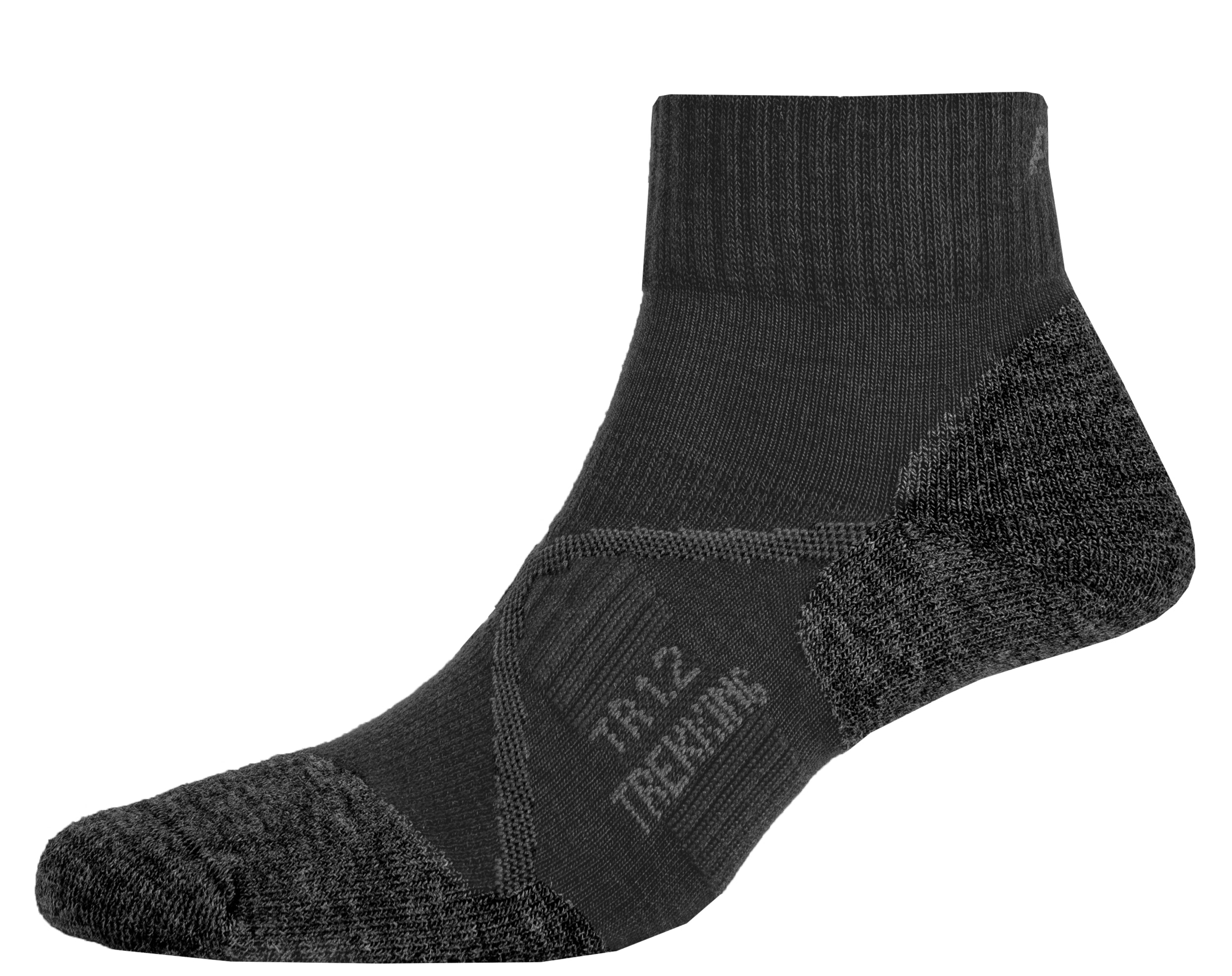 P.A.C. PAC TR 1.2 Trekking Merino Short Co P.A.C. Anthracite 35