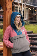 Passenger Alexander Recycled Polar Hooded Fleece infinity teel Fleecejacken & Pullover Passenger