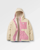 PASSENGER Clover Recycled Sherpa Hooded Fleece Fleecejacken & Pullover PASSENGER OAT XS