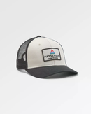 PASSENGER CORE ORGANIC COTTON TRUCKER CAP Caps PASSENGER BLACK/WHITE -