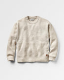 Passenger Cove Recycled Knitted Jumper infinity teel Fleecejacken & Pullover Passenger 4969 Off White XS