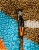 Passenger Fairbanks 2.0 Full Zip Recycled Sherpa Fleece infinity teel Fleecejacken & Pullover Passenger