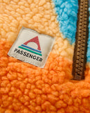 Passenger Fairbanks 2.0 Full Zip Recycled Sherpa Fleece infinity teel Fleecejacken & Pullover Passenger