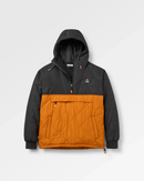 PASSENGER OCEANIC RECYCLED INSULATED 1/2 ZIP JKT Fleecejacken & Pullover PASSENGER BLACK/RETRO ORA S