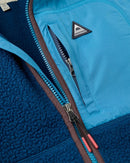 PASSENGER Offgrid Recycled Full Zip Hooded Sherpa Fleece